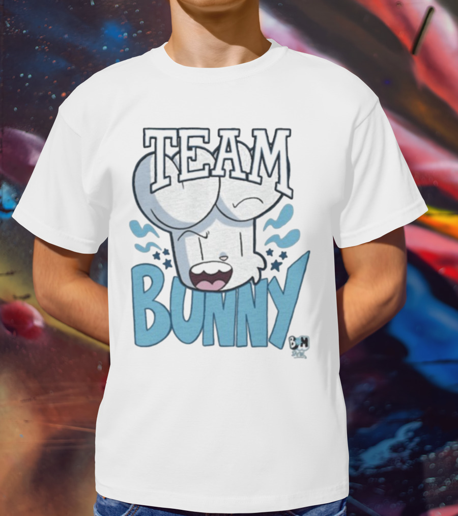Team Bunny BvM Comic Characters Iconic Style T-Shirt
