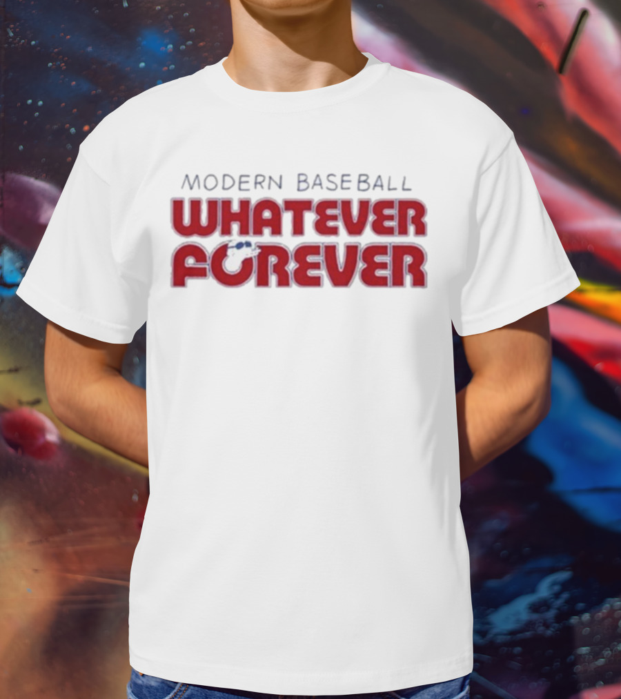 Modern Baseball Whatever Forever Thumbs Up Gesture T-Shirt