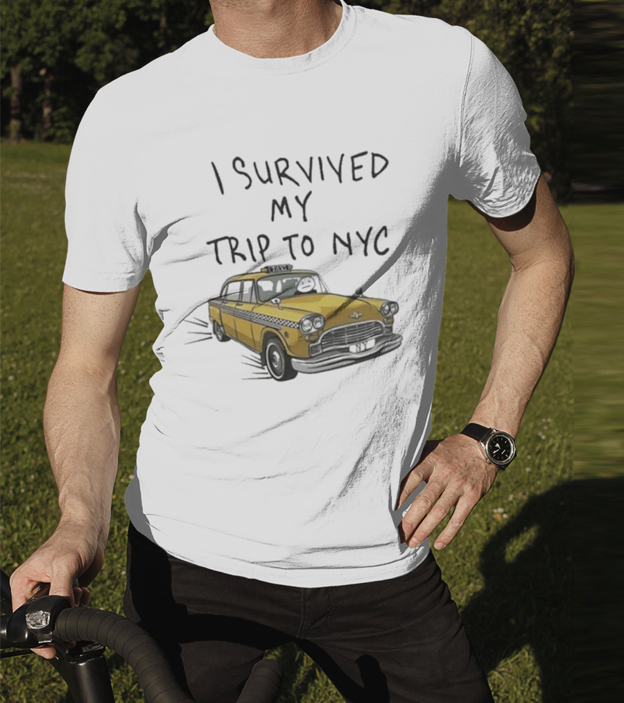 I Survived My Trip To NYC Yellow Taxi T-Shirt