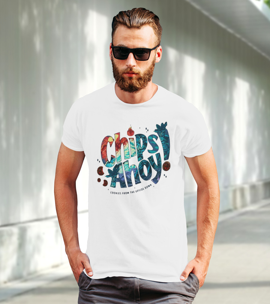 Chips Ahoy Cookies From The Upside Down Stranger Things Inspired T-Shirt