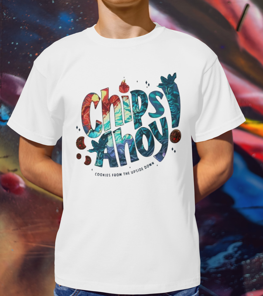 Chips Ahoy Cookies From The Upside Down Stranger Things Inspired T-Shirt