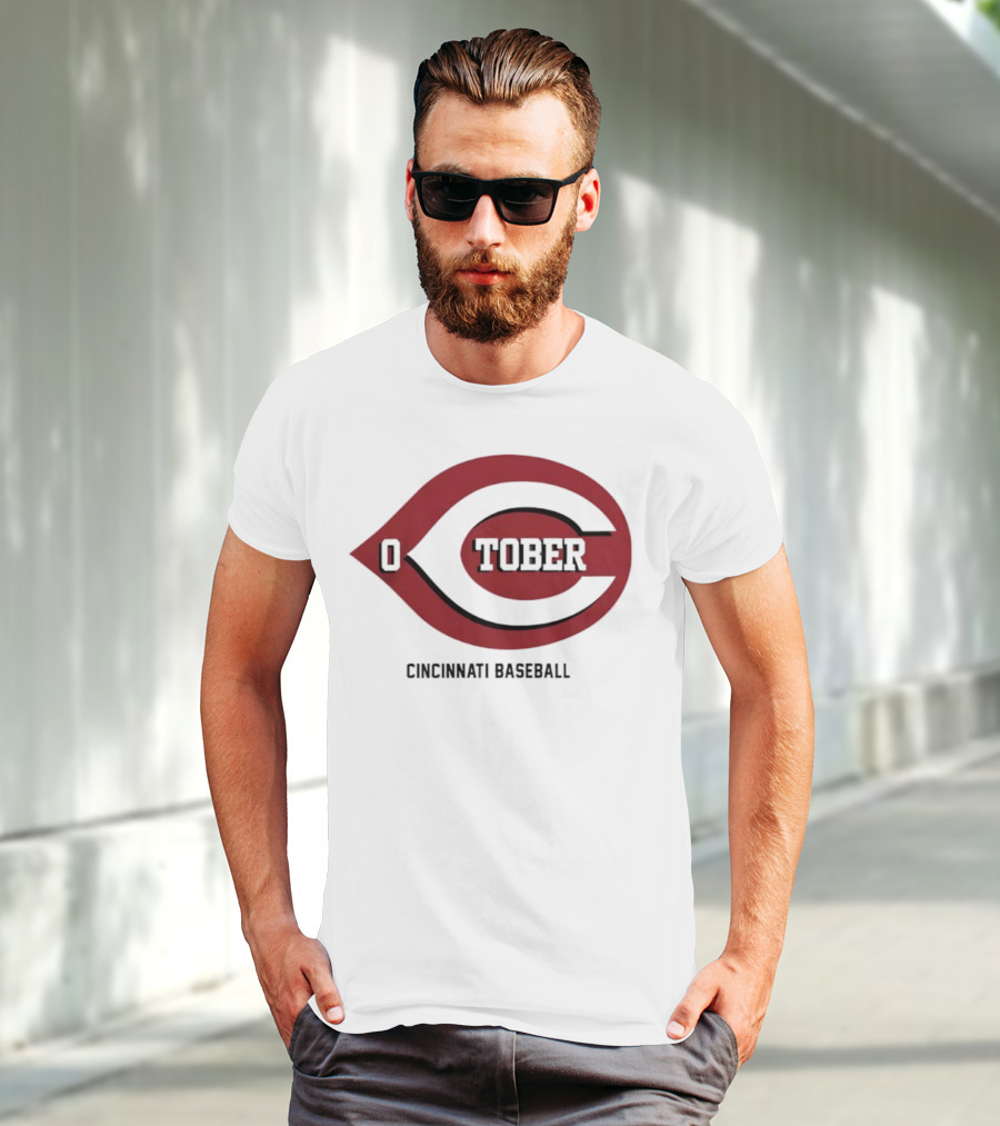 Cincinnati Reds Redtober October Baseball T-Shirt