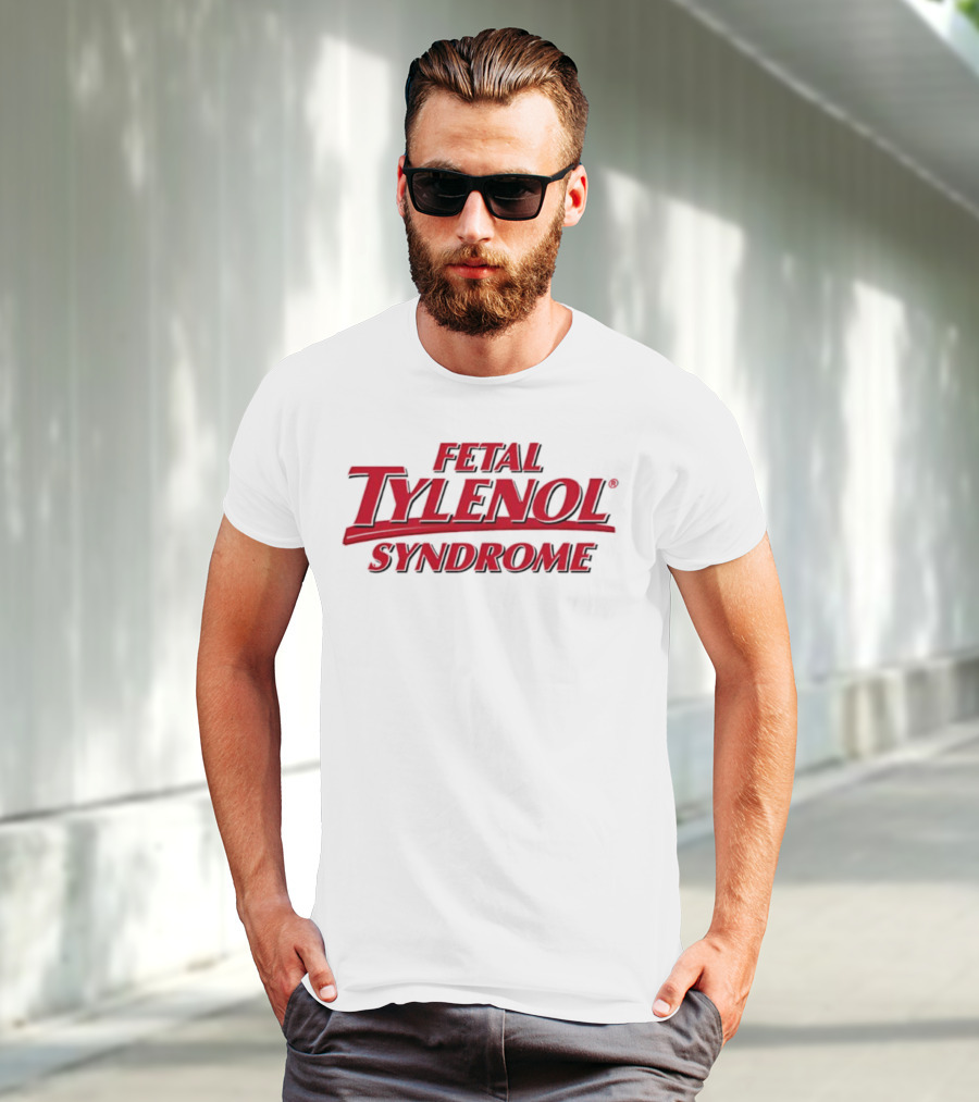 Fetal Tylenol Syndrome Logo T-Shirt