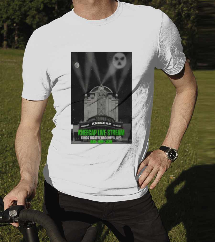 Kings Theatre Kneecap Live Stream Brooklyn NYC 10.10.25 T-Shirt