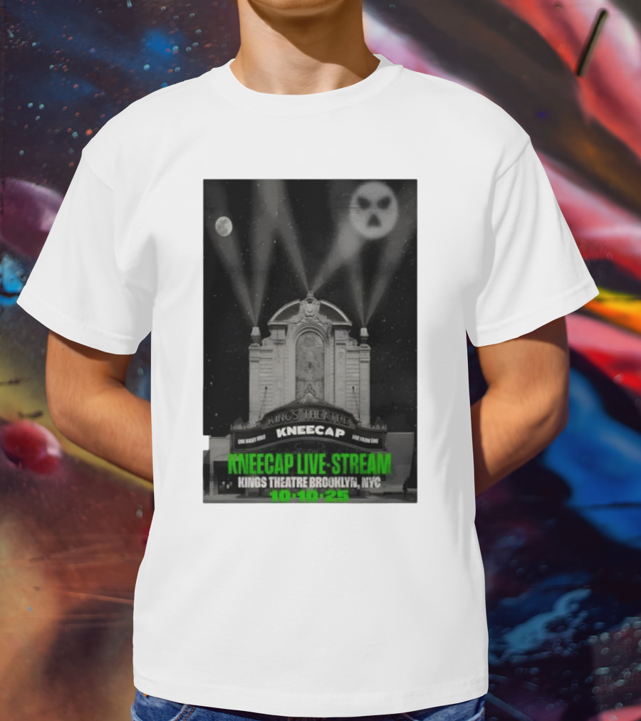 Kings Theatre Kneecap Live Stream Brooklyn NYC 10.10.25 T-Shirt