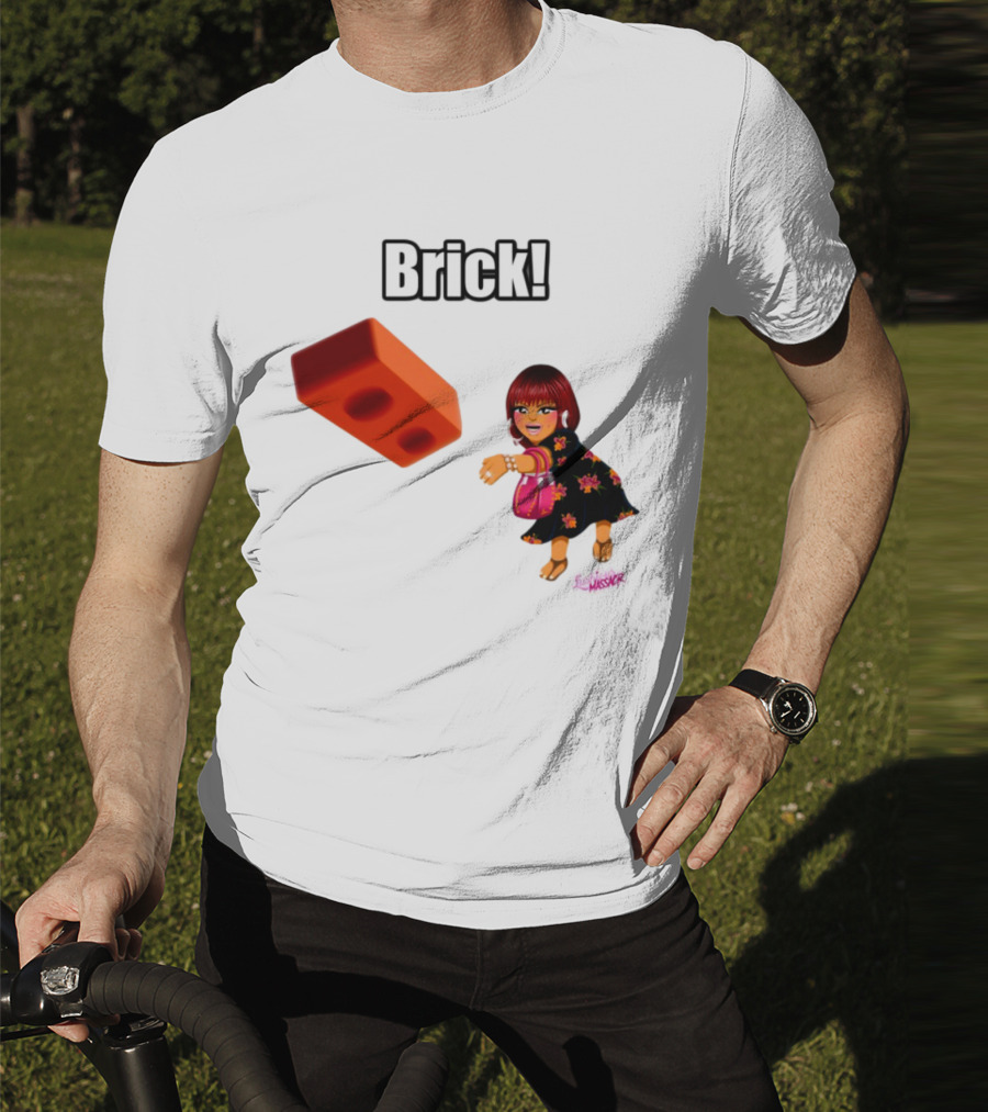 Lushious Massacr Brick! Iconic Throw Pose T-Shirt
