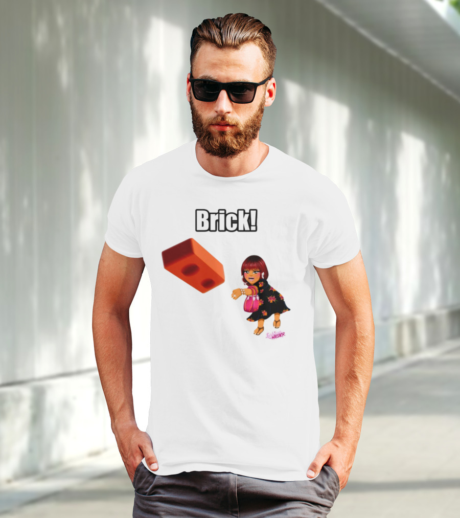 Lushious Massacr Brick! Iconic Throw Pose T-Shirt
