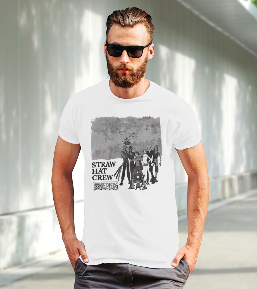 Straw Hat Crew Monkey D Luffy One Piece Series T-Shirt