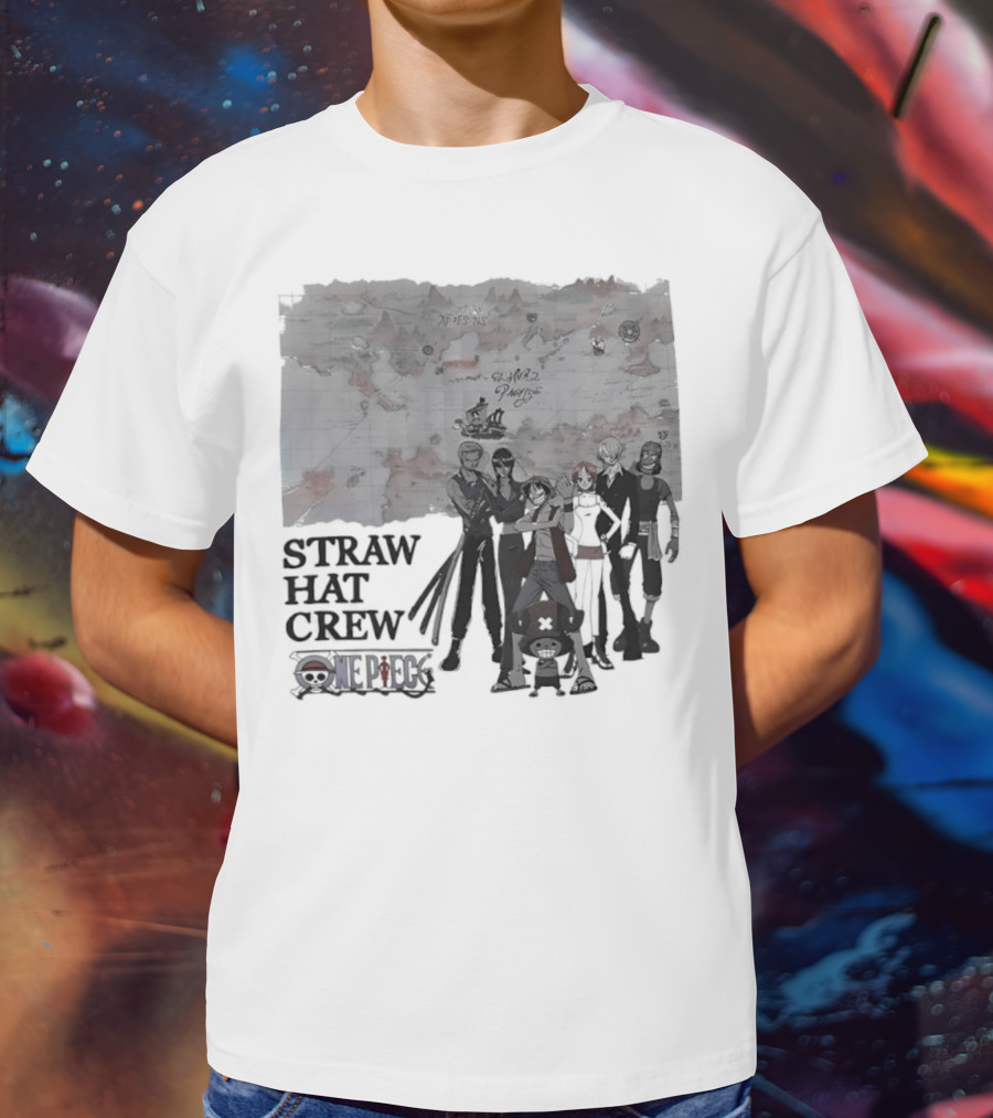 Straw Hat Crew Monkey D Luffy One Piece Series T-Shirt