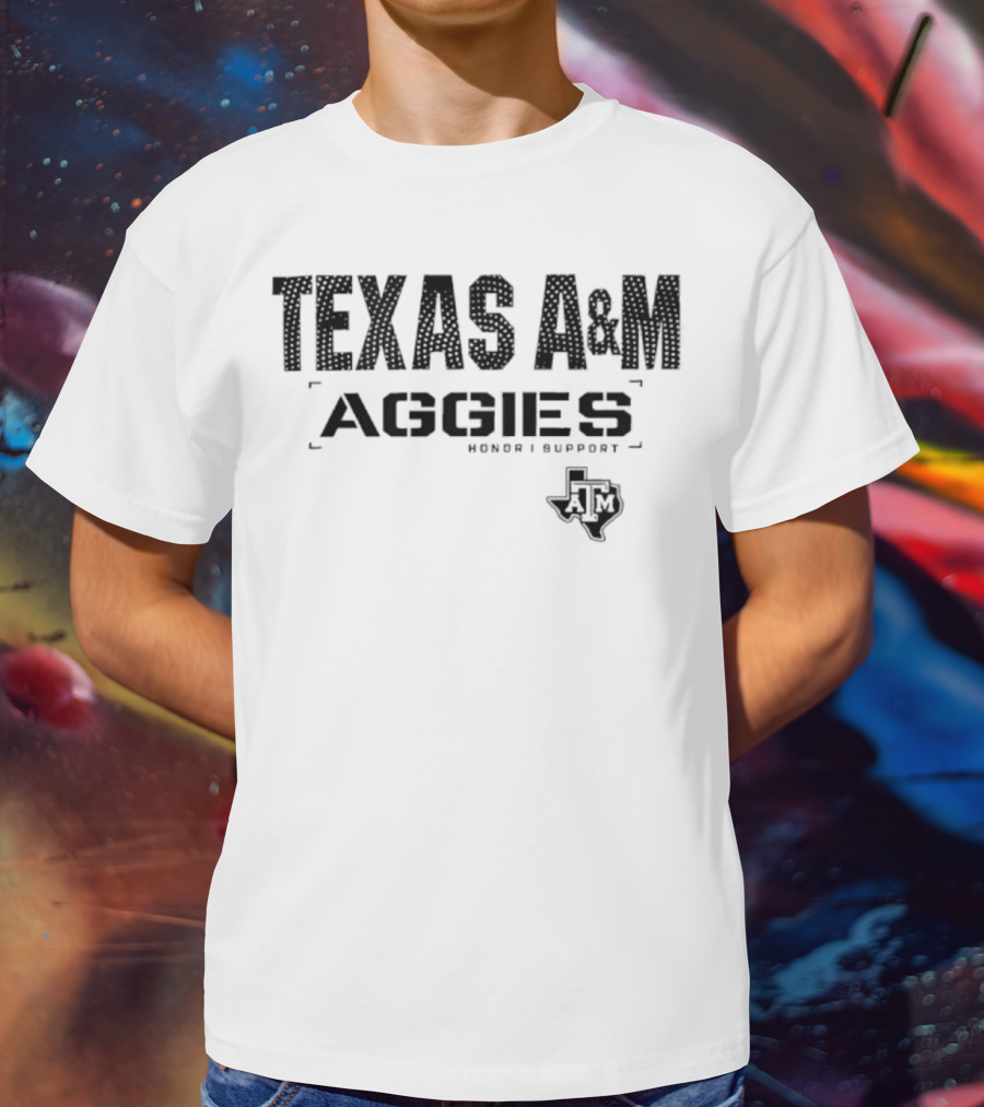 Texas A&M Aggies 2025 Military Appreciation Pre-Game Merch With Helmet And Stars T-Shirt