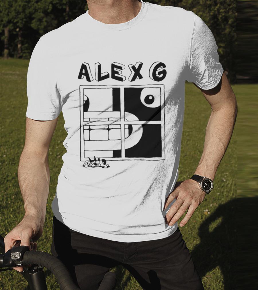 Alex G Concert Tour Music Window Design T-Shirt