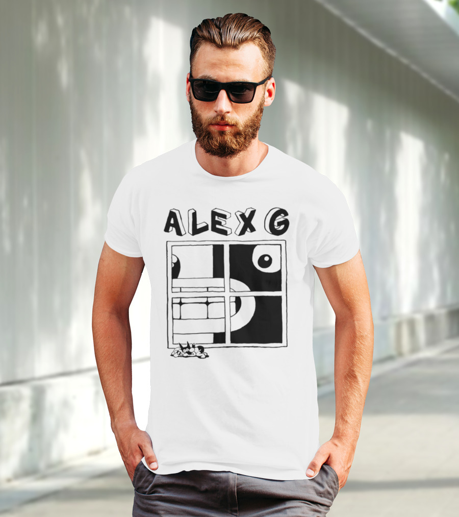 Alex G Concert Tour Music Window Design T-Shirt