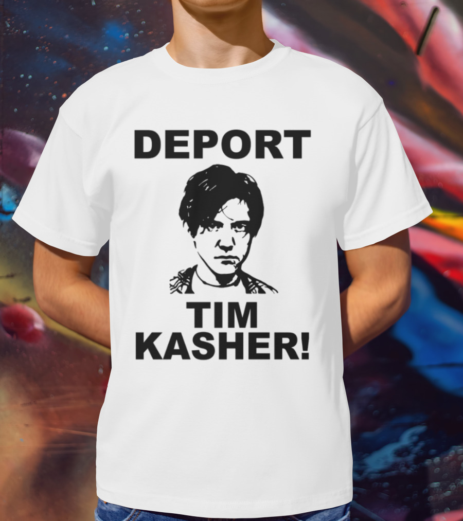 Cursive Deport Tim Kasher Band Tribute Emo Music Tee T-Shirt