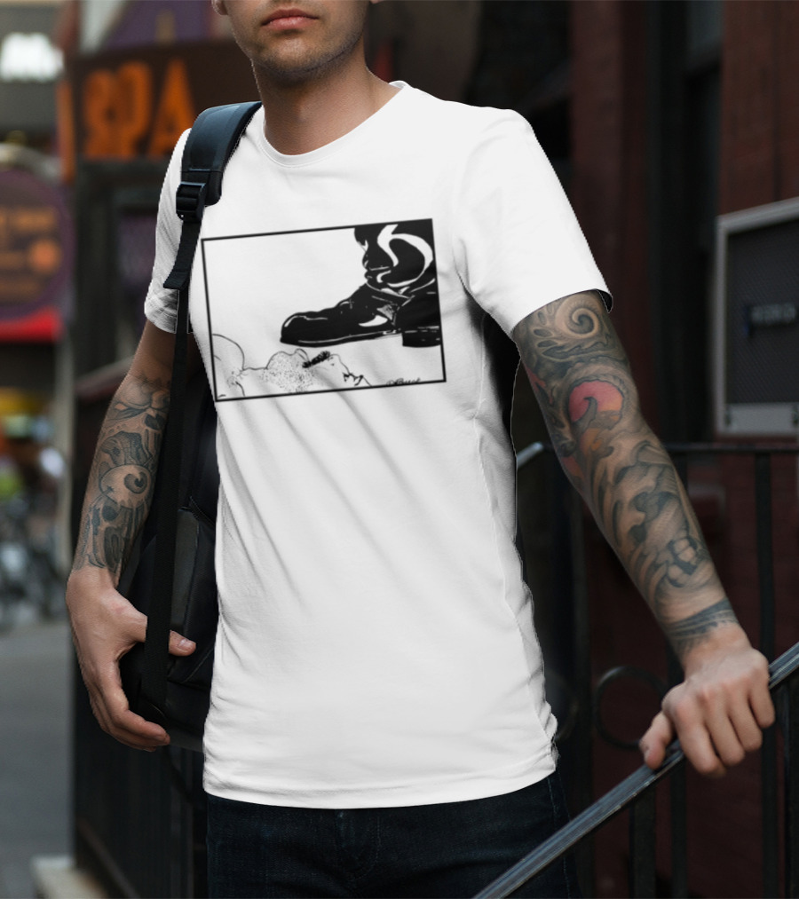 Gay Leather Boot LGBTQ Boseck Bondage Pride T-Shirt