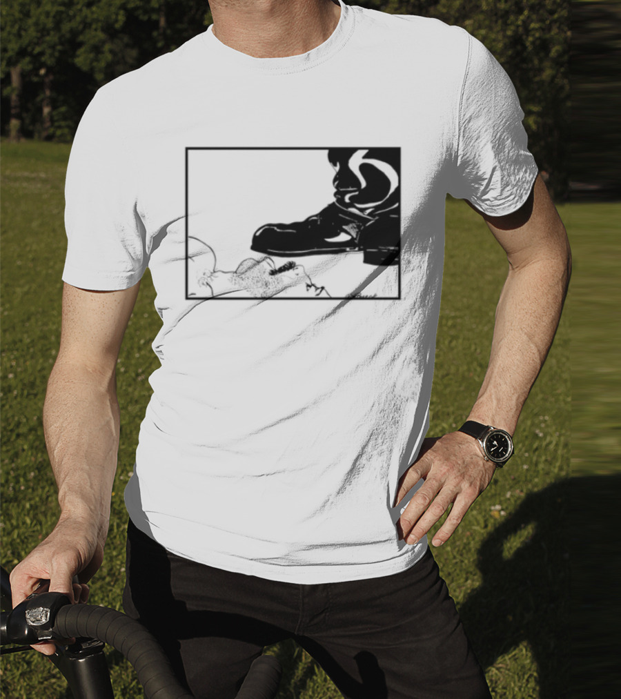 Gay Leather Boot LGBTQ Boseck Bondage Pride T-Shirt