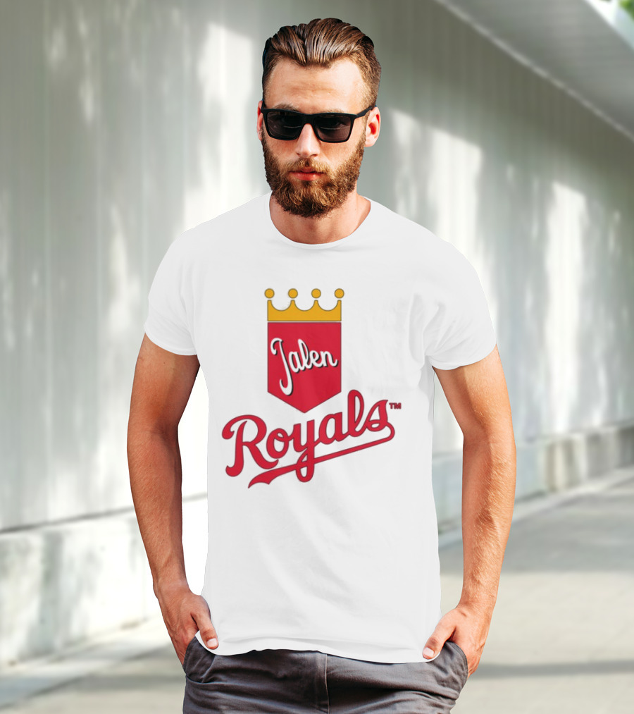 Jalen Royals Crowned Emblem T-Shirt