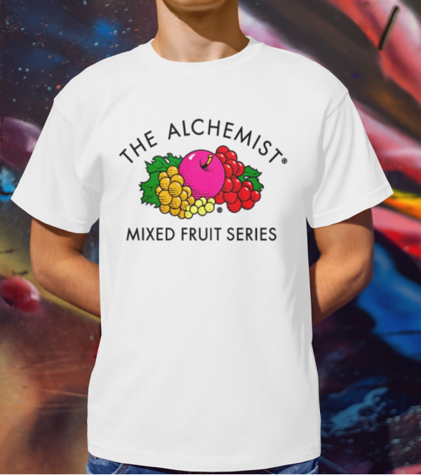 The Alchemist Limited Edition Mixed Fruit Pink Yellow Red Grapes Series T-Shirt