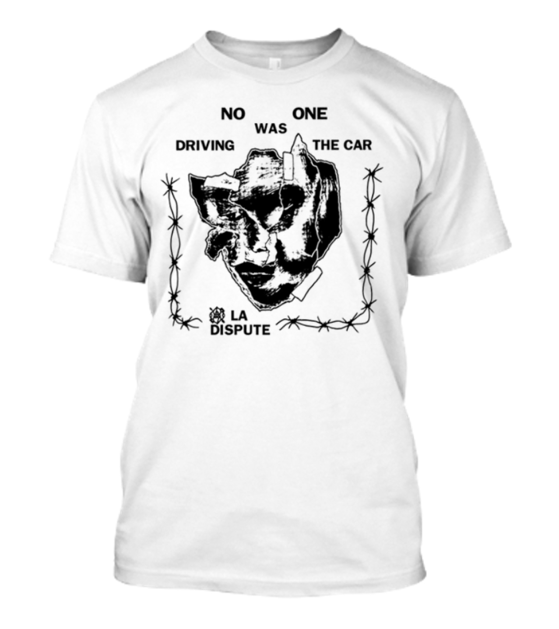 La Dispute No One Was Driving The Car Rose Thorn Heart T-Shirt