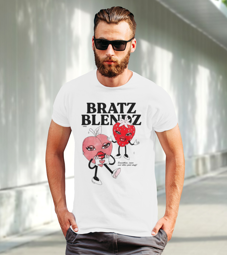 Sad Patron Stylin Bratz Blendz Fruit Characters T-Shirt