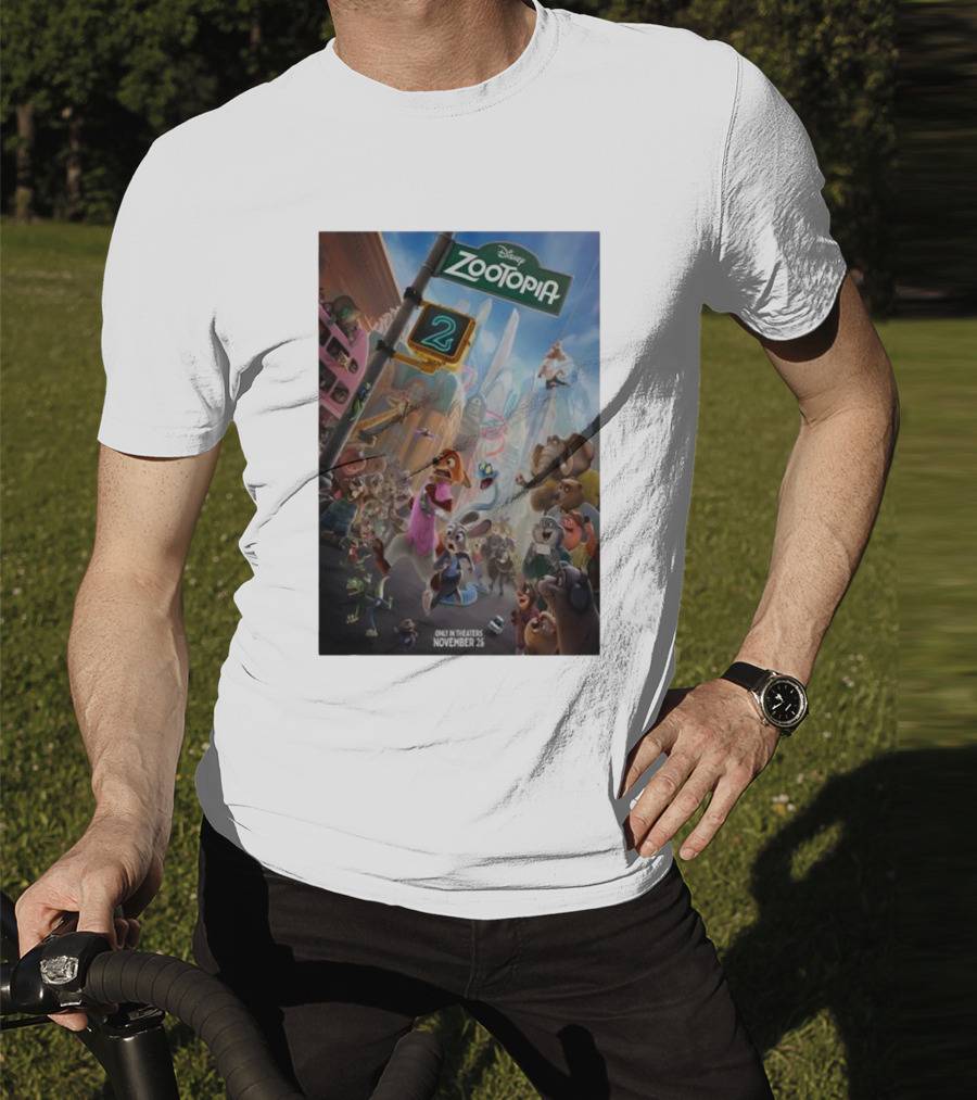 Disney Zootopia 2 Movie November 26 Only In Theaters T-Shirt