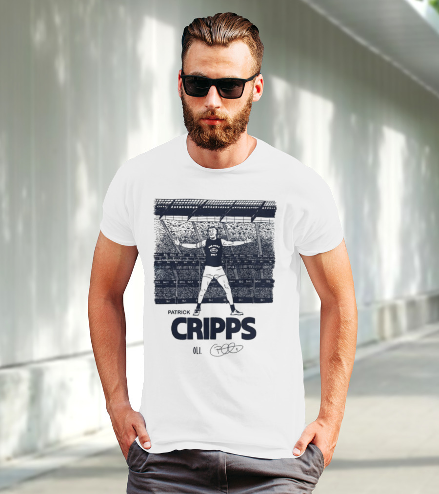 Patrick Cripps AFL Football Star Oli Tribute T-Shirt