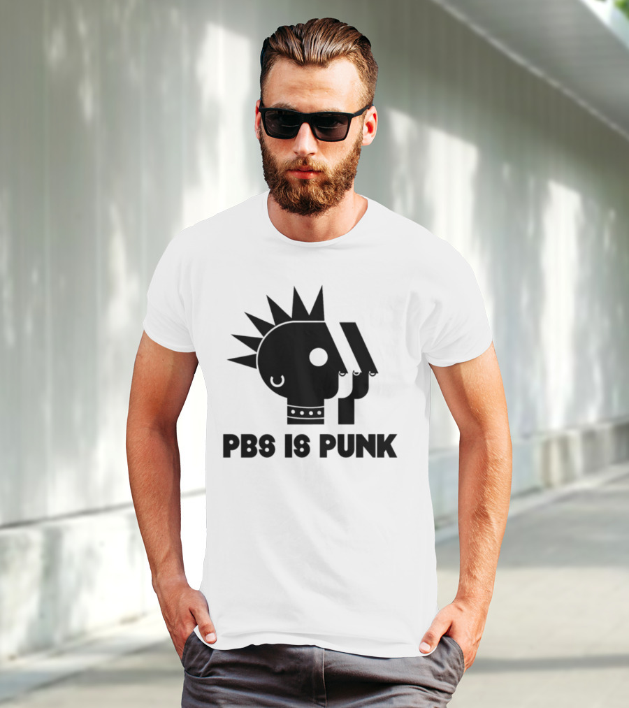 Two Crow Collective PBS Is Punk Vintage Cassette Vinyl Roots T-Shirt
