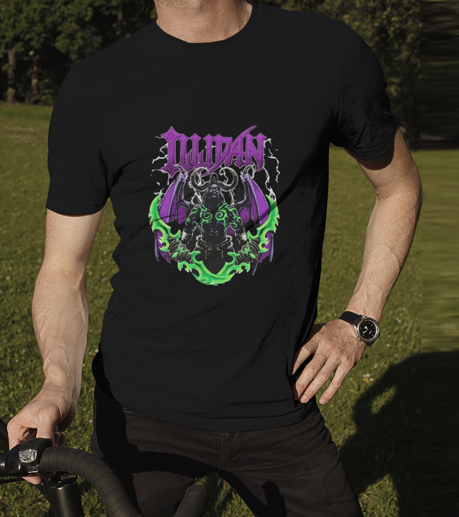 Illidan Stormrage Blizzard World Of Warcraft Iconic Demon Hunter T-Shirt