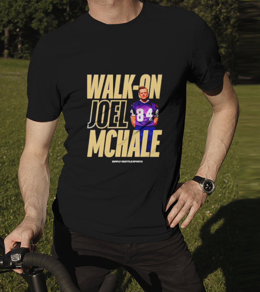 Simply Seattle Sports Joel McHale Walk-On 84 Jersey T-Shirt