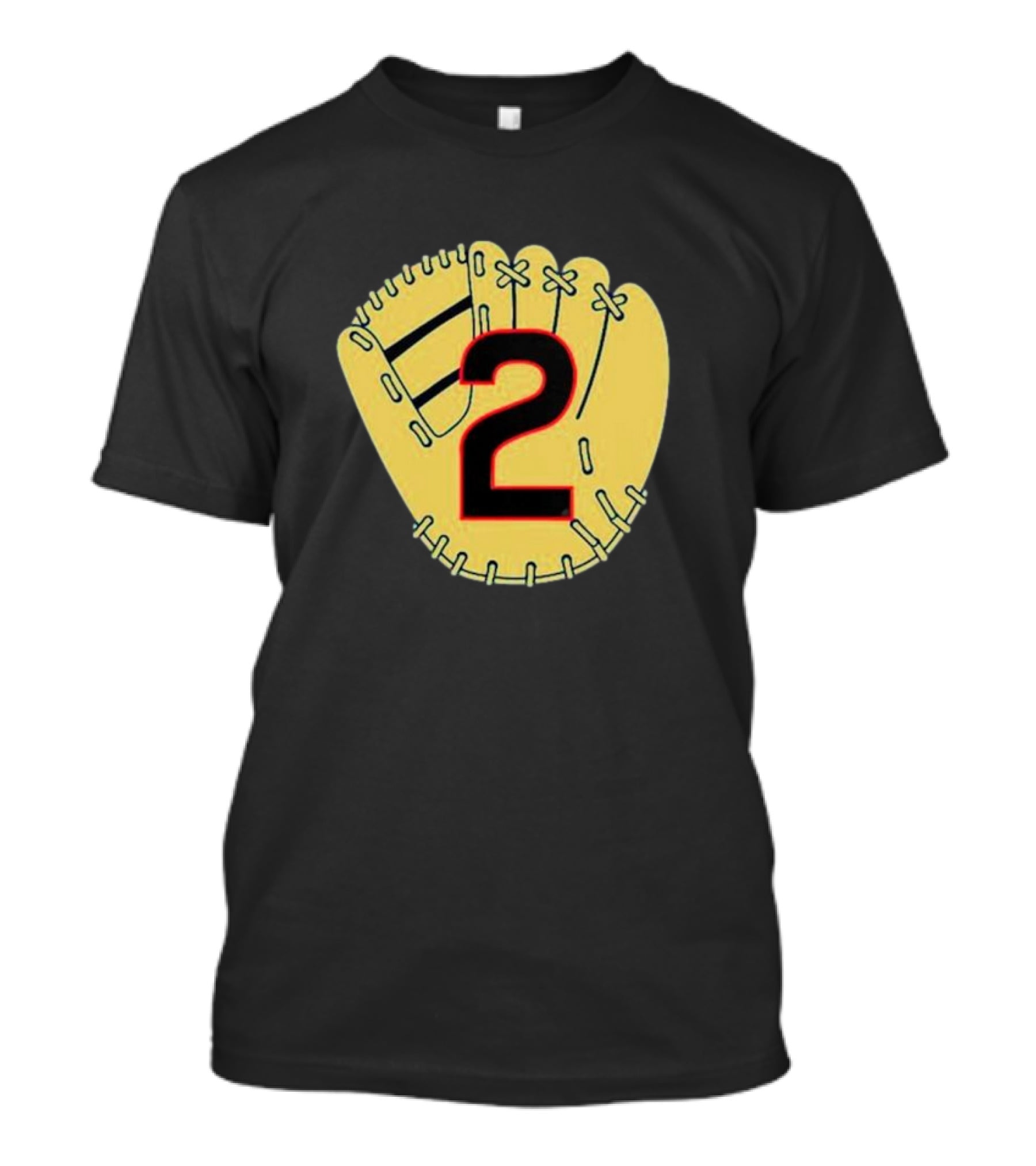 Nico Hoerner Baseball Glove Number 2 T-Shirt