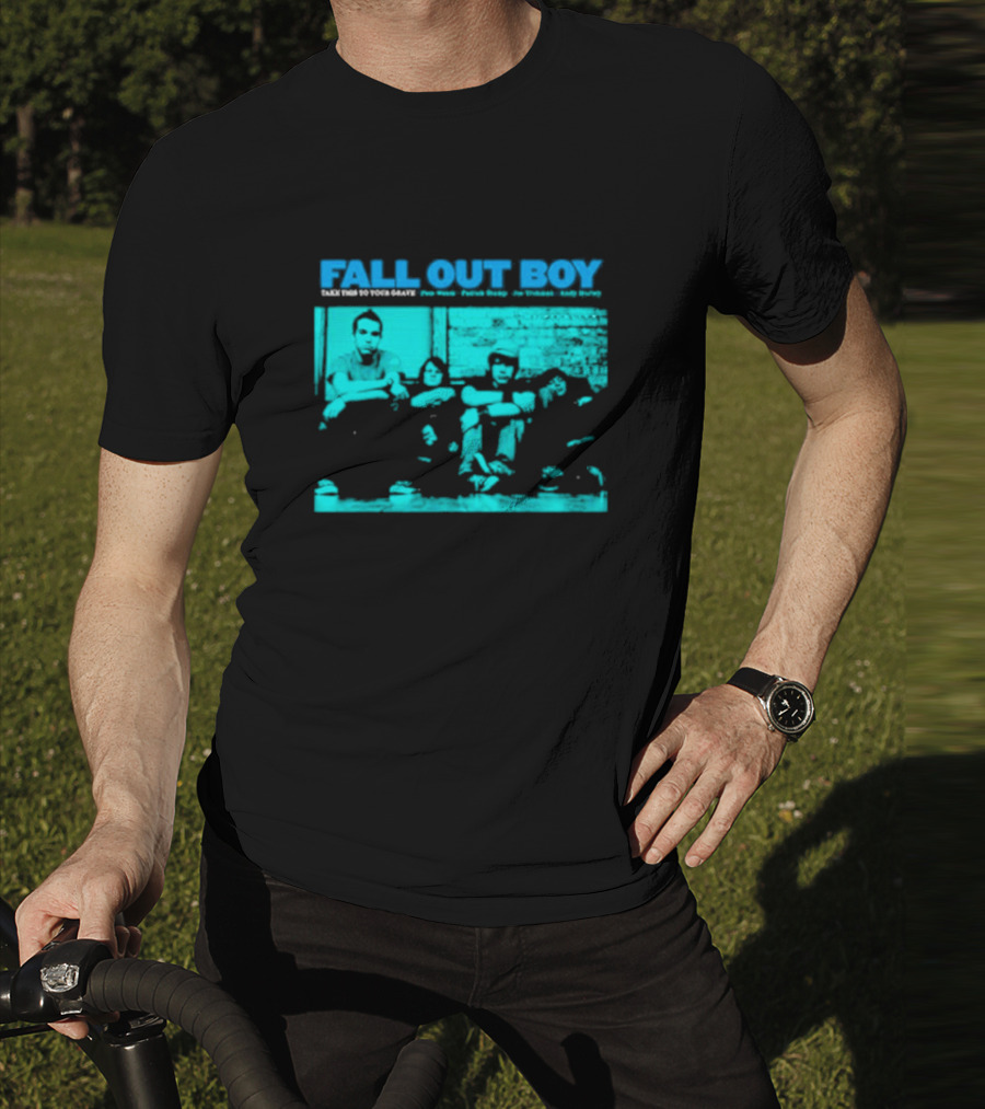 FALL OUT BOY Take This To Your Grave Pete Wentz Patrick Stump Joe Trohman Andy Hurley T-Shirt