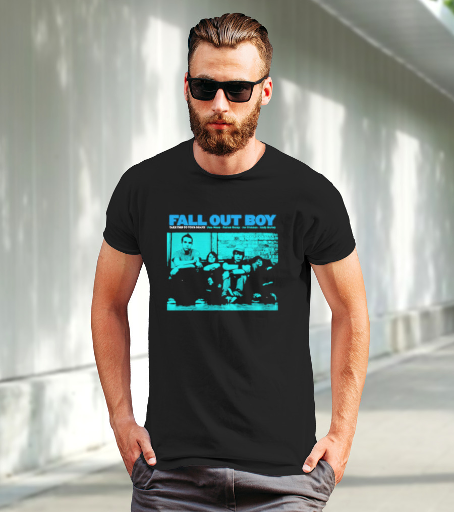 FALL OUT BOY Take This To Your Grave Pete Wentz Patrick Stump Joe Trohman Andy Hurley T-Shirt