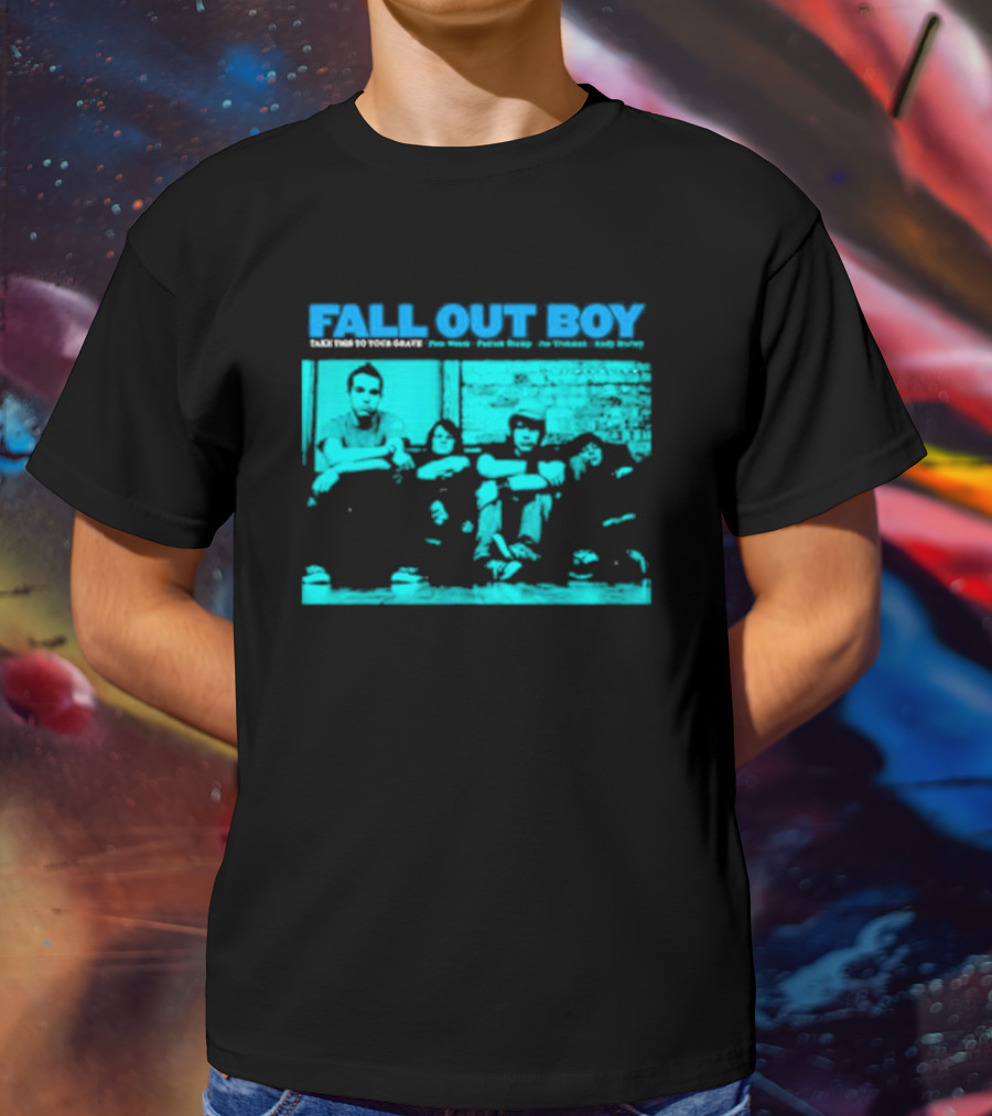 FALL OUT BOY Take This To Your Grave Pete Wentz Patrick Stump Joe Trohman Andy Hurley T-Shirt
