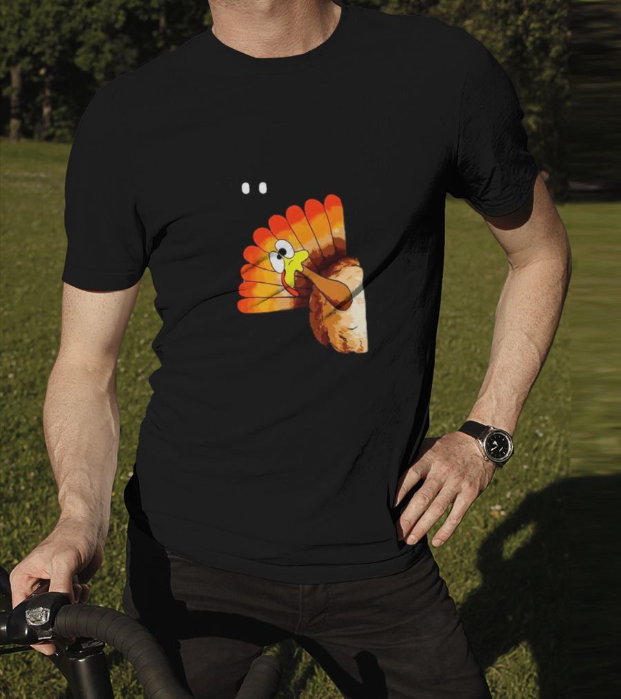 Moo Turkey Funny Thanksgiving T-Shirt
