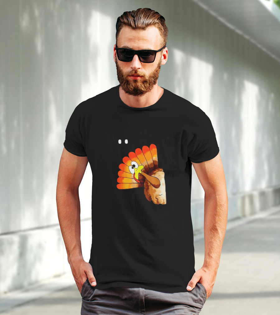Moo Turkey Funny Thanksgiving T-Shirt