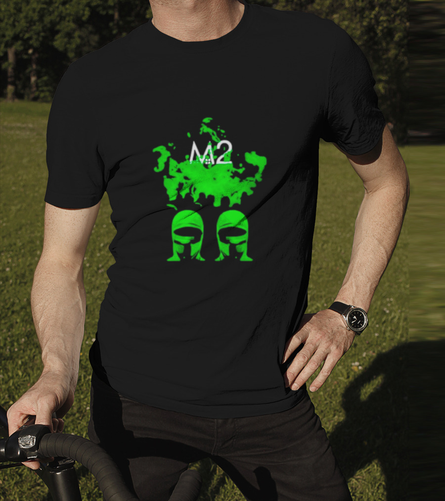 Mansionz M2 Green Mask Duo T-Shirt