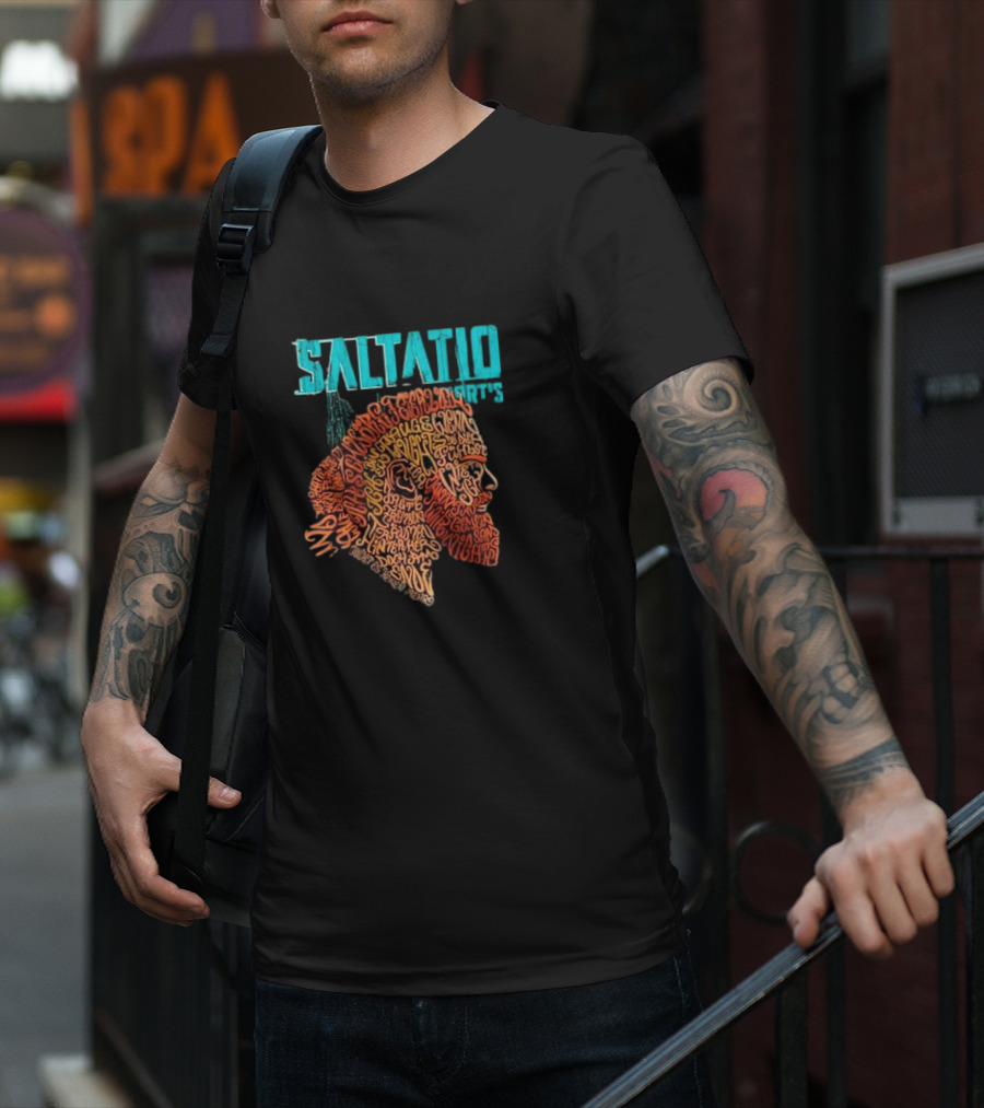 Saltatio Mortis Taugenichts Typo Alea Word Art Head T-Shirt