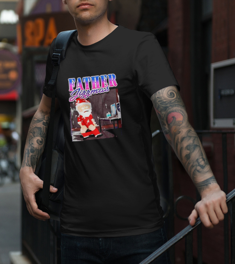 Father Jizzmas Funny Santa T-Shirt