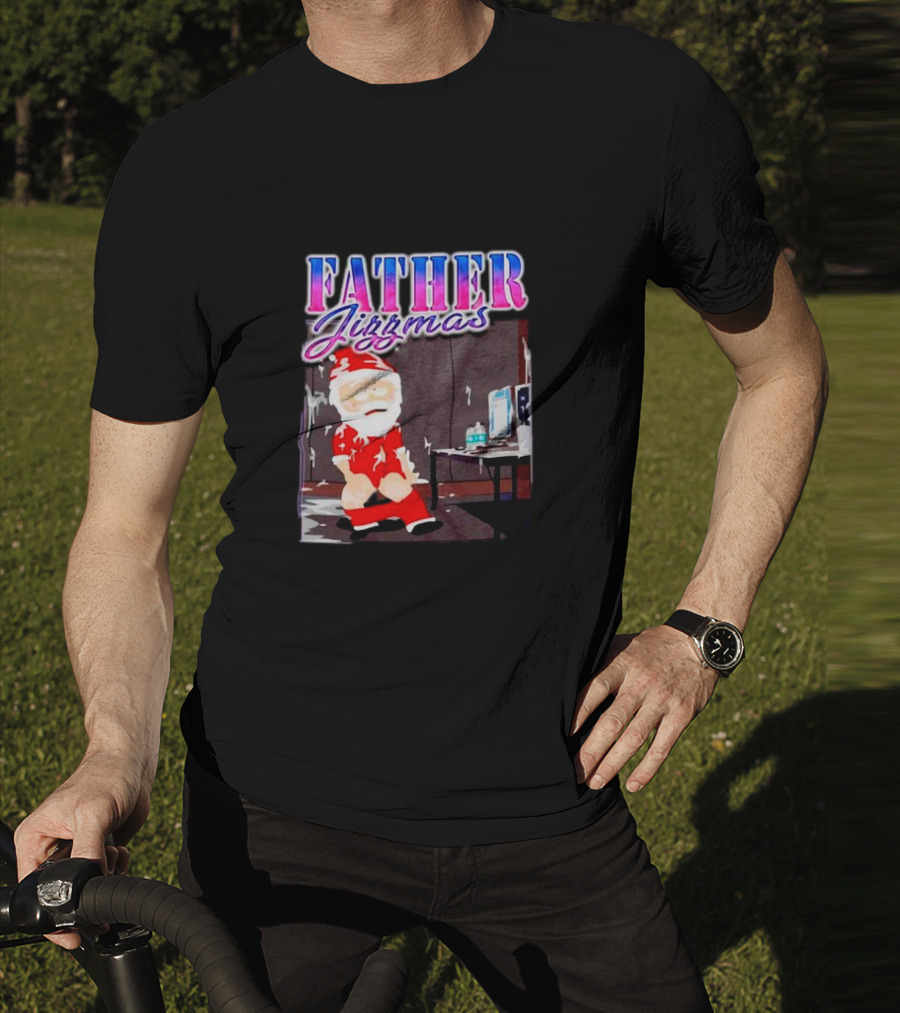 Father Jizzmas Funny Santa T-Shirt