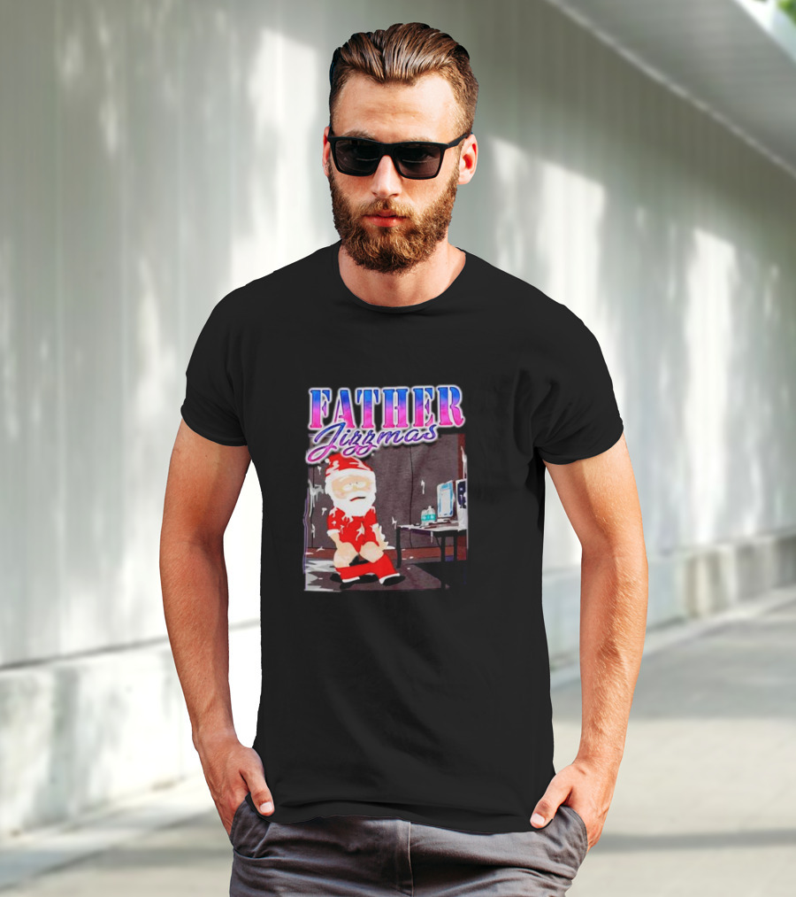 Father Jizzmas Funny Santa T-Shirt