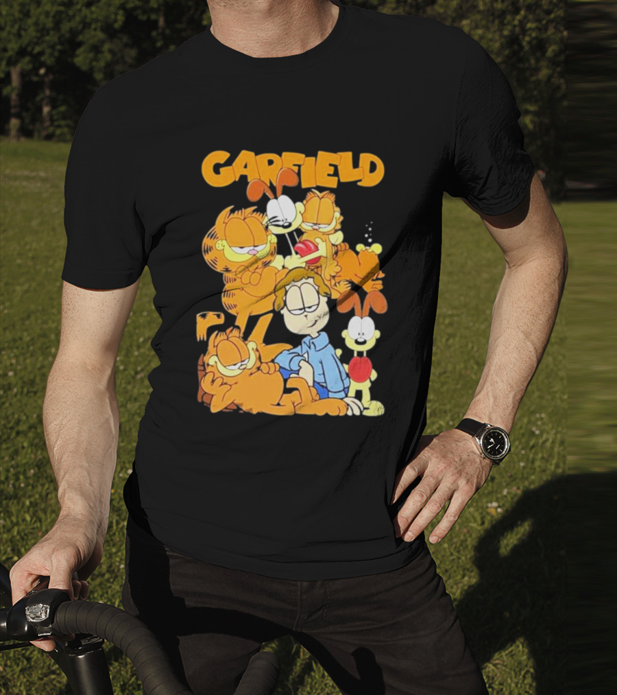 Garfield And Friends Group Character T-Shirt
