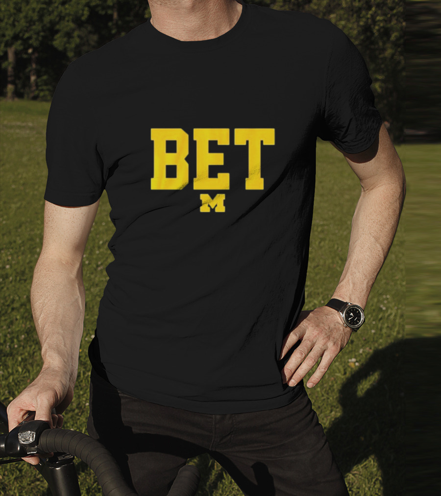 Michigan Football M BET T-Shirt