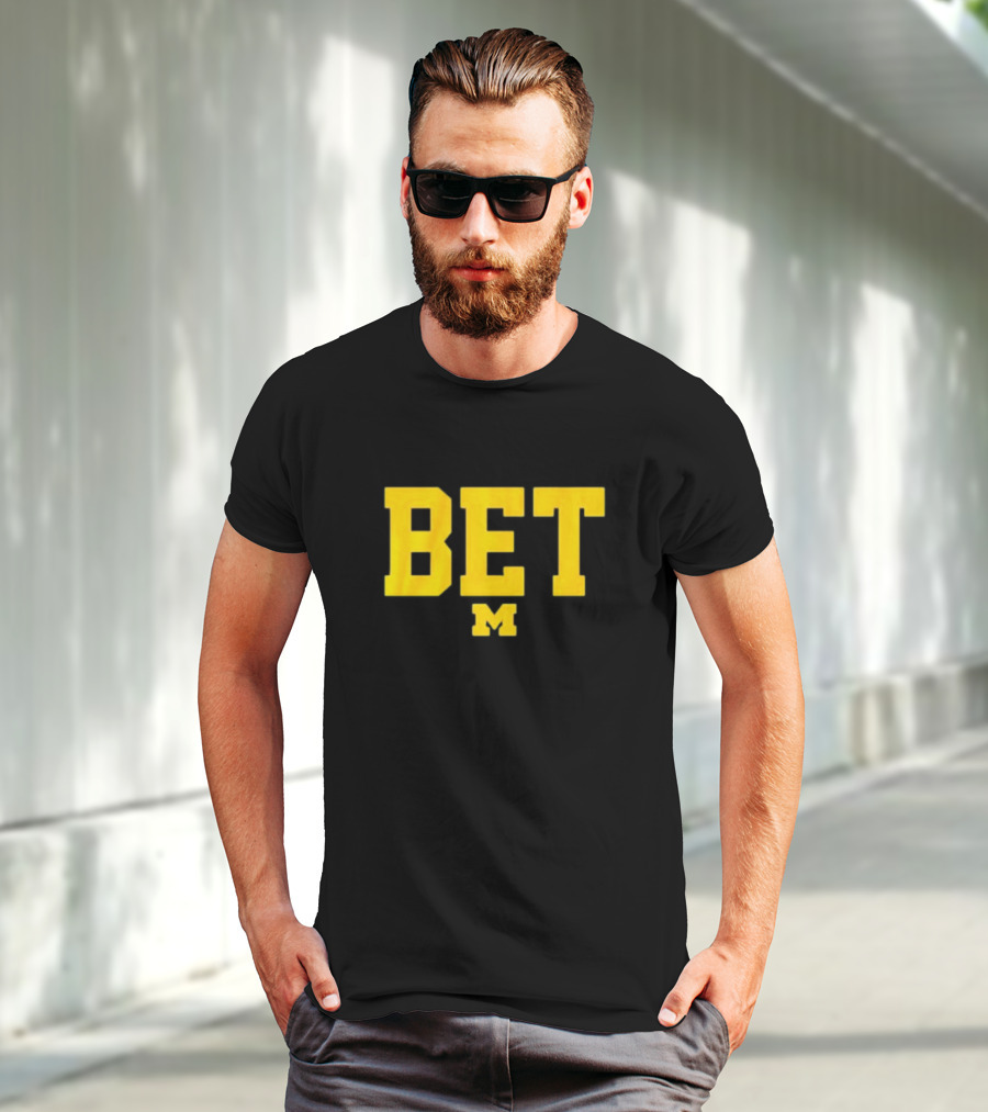 Michigan Football M BET T-Shirt