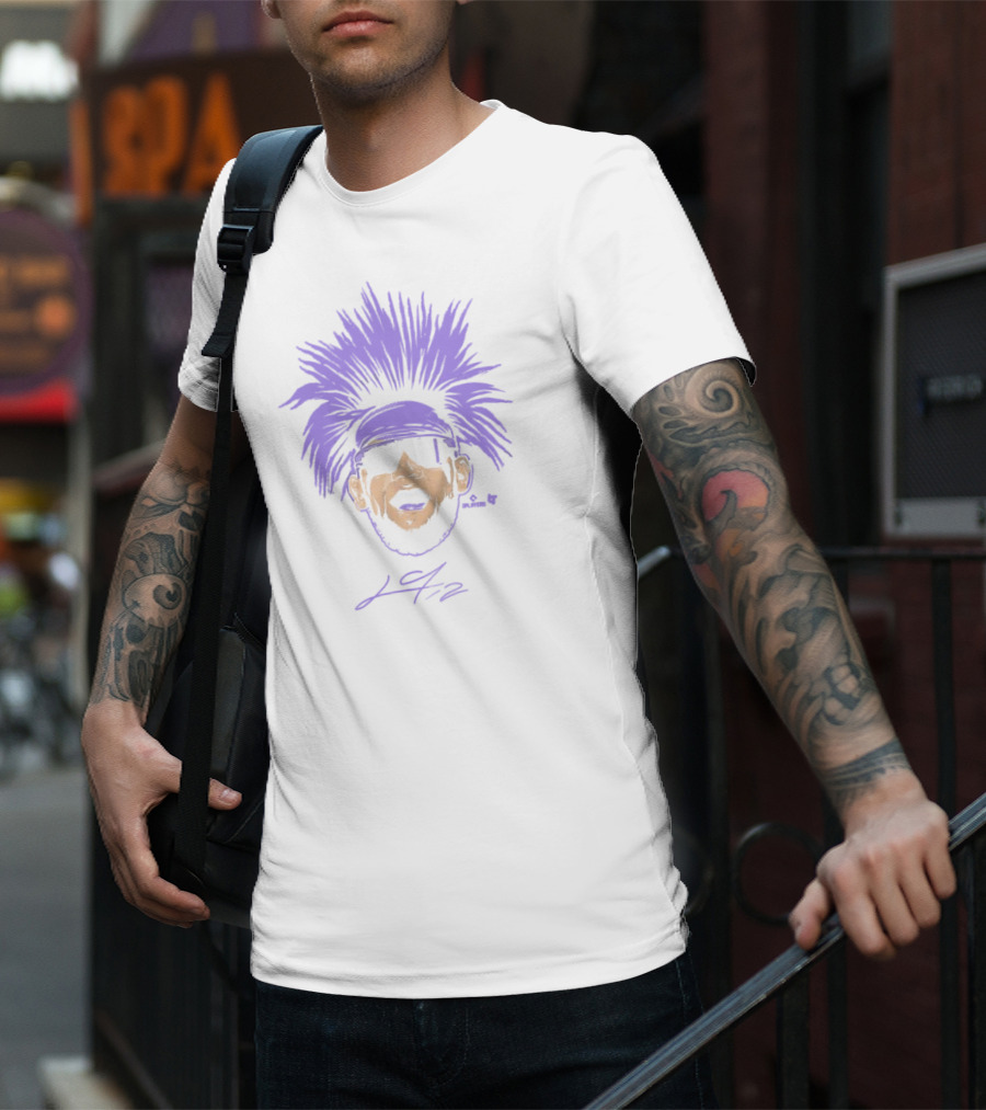 Arizona Diamondbacks Lourdes Gurriel Jr. Swag Head Players Signature L.G.42 T-Shirt