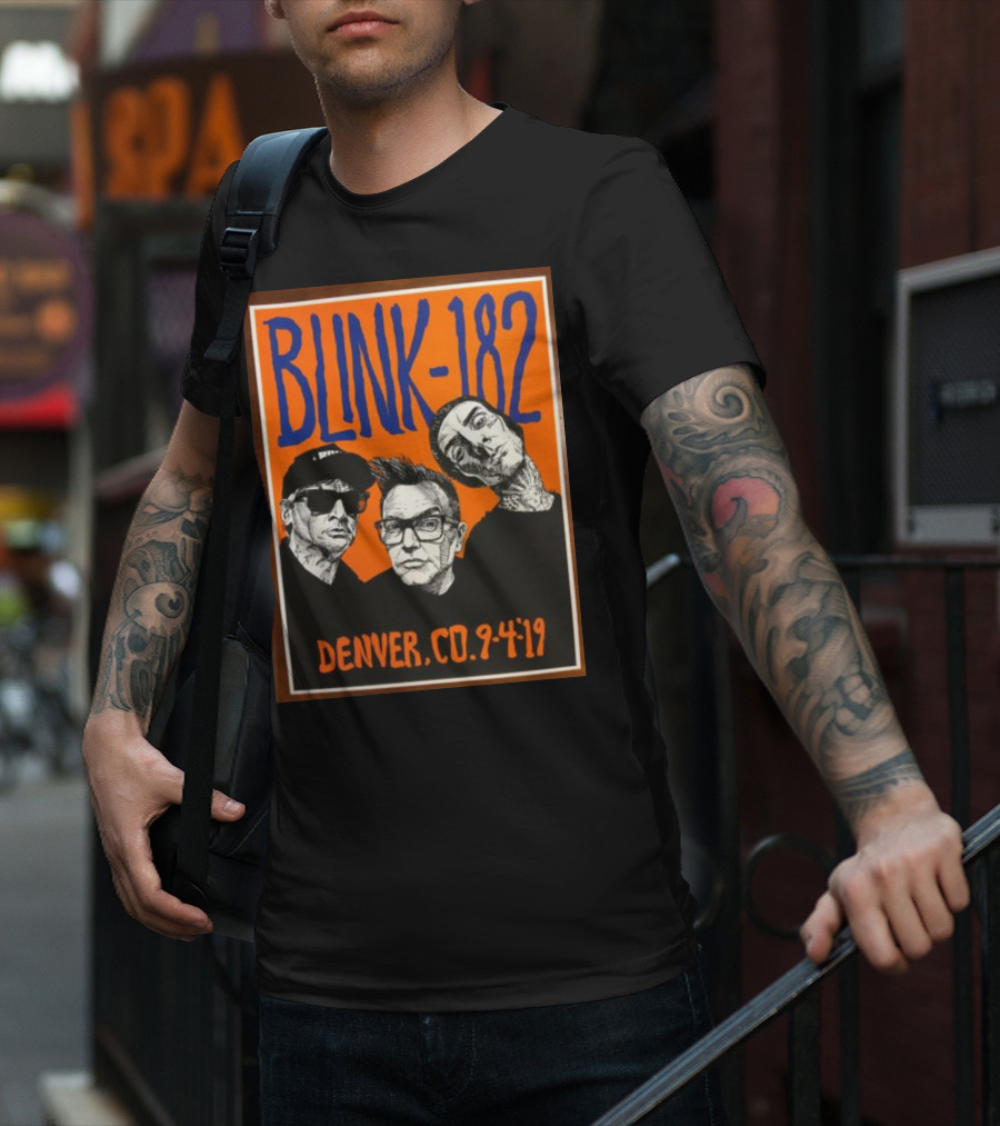 BLINK-182 Denver CO 9-4-19 T-Shirt