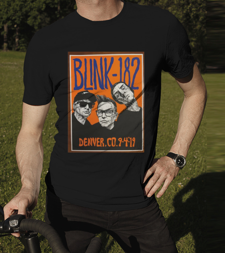 BLINK-182 Denver CO 9-4-19 T-Shirt