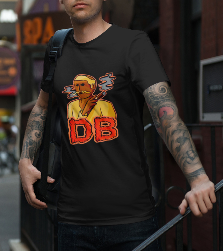 DB OSRS Character Smoking Cigar T-Shirt