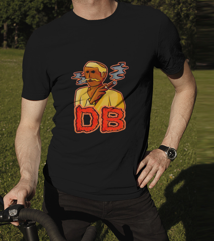 DB OSRS Character Smoking Cigar T-Shirt