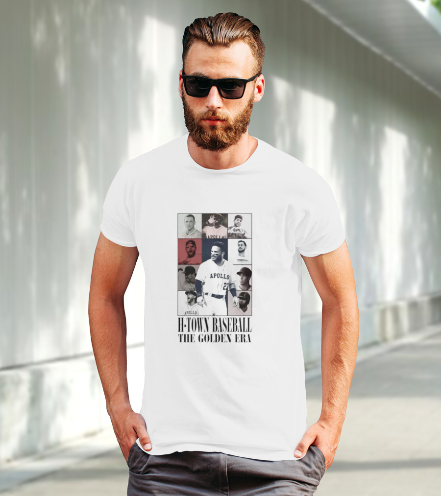 Apollo H-Town Baseball The Golden Era T-Shirt