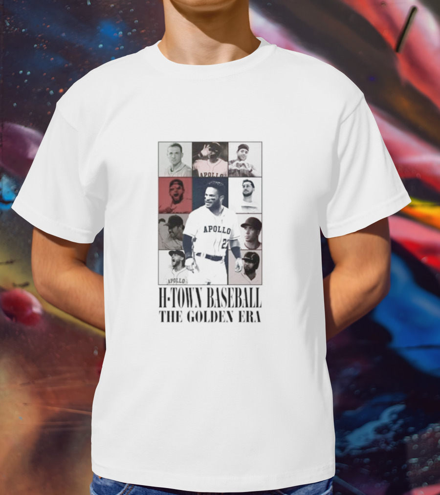 Apollo H-Town Baseball The Golden Era T-Shirt