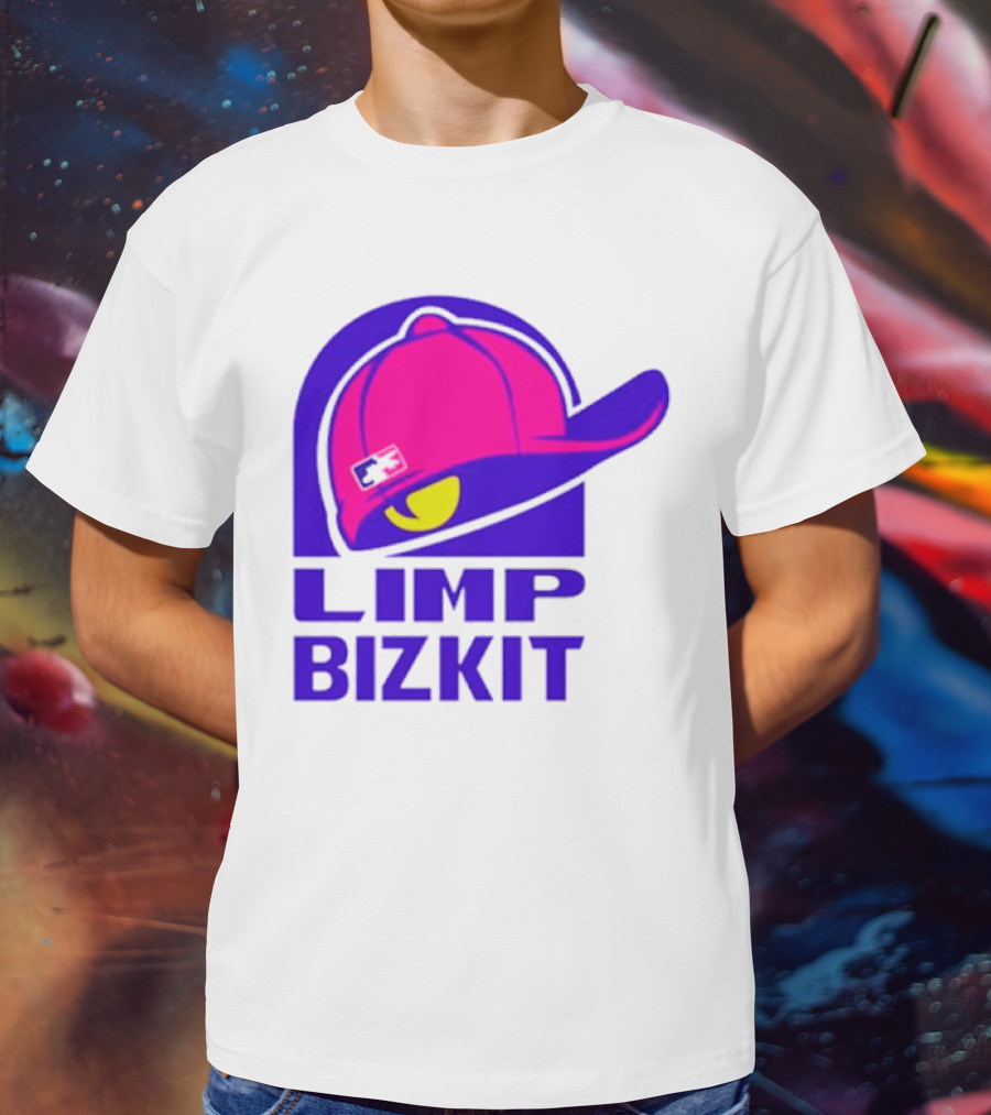 Limp Bizkit Logo With Pink Hat And Taco Bell T-Shirt